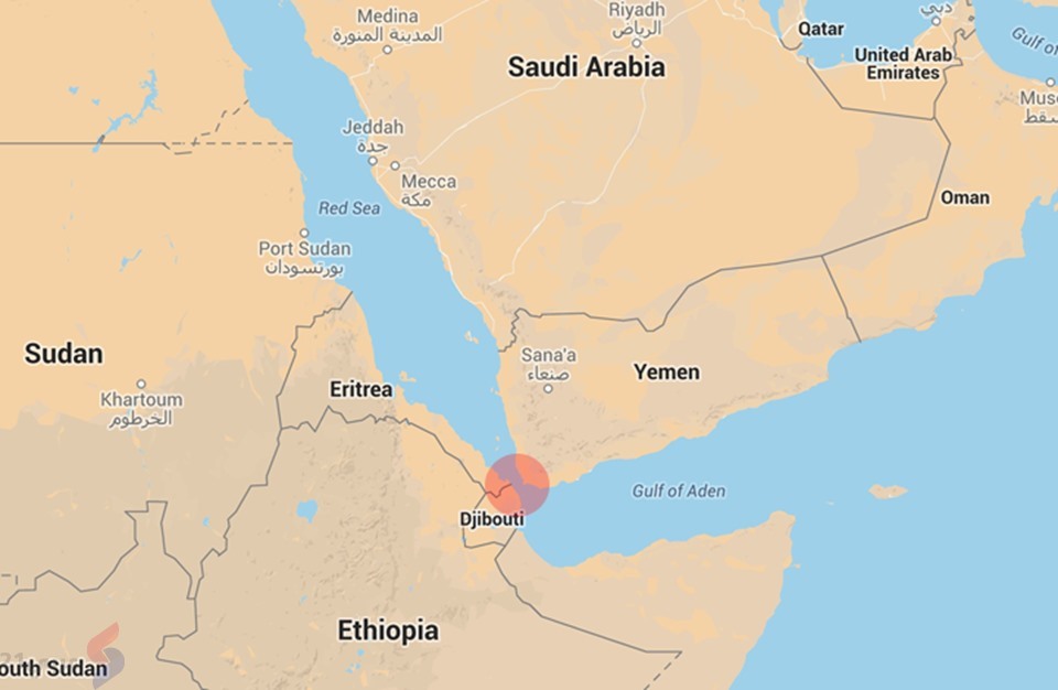 حصري.. السعودية بدأت تشييد قاعدة عسكرية بجزيرة زقر اليمنية