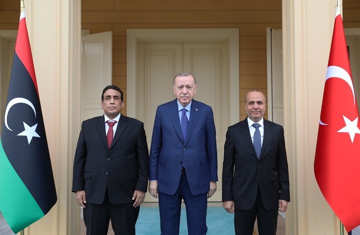 أردوغان والمنفي يبحثان الوضع في ليبيا وتطورات تونس