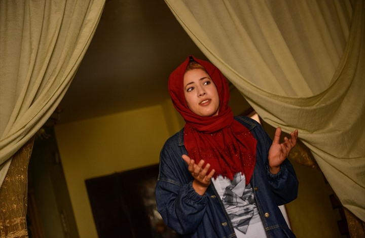 مسرحية "ارجموا مريم" لمناهضة العنف ضد المرأة بغزة (صور)