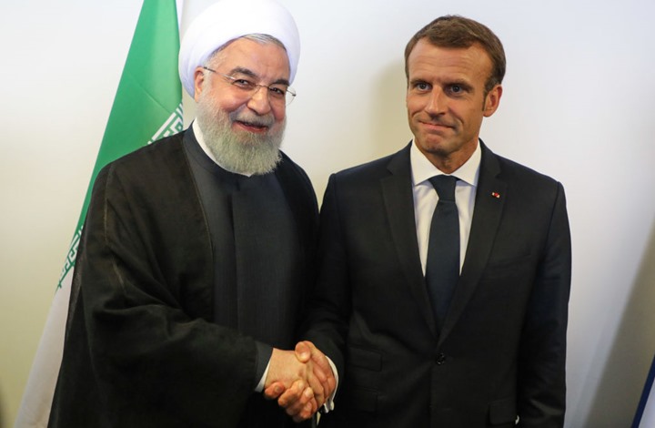 ماكرون يحذر روحاني من التدخلات الخارجية بلبنان