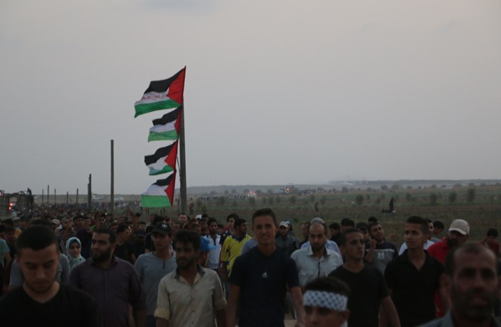 مسيرات بغزة نصرة للقدس وإحياء لذكرى "شهداء الإبراهيمي"