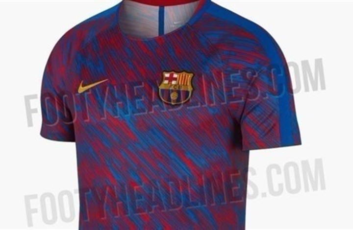 تسريب قميص برشلونة الجديد الخاص بـ2018 (صورة)