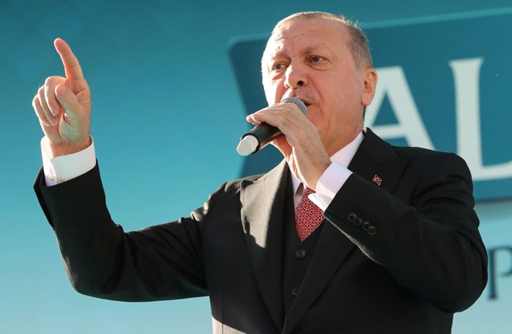 أردوغان يؤكد تصميم بلاده على إقامة منطقة آمنة بسوريا