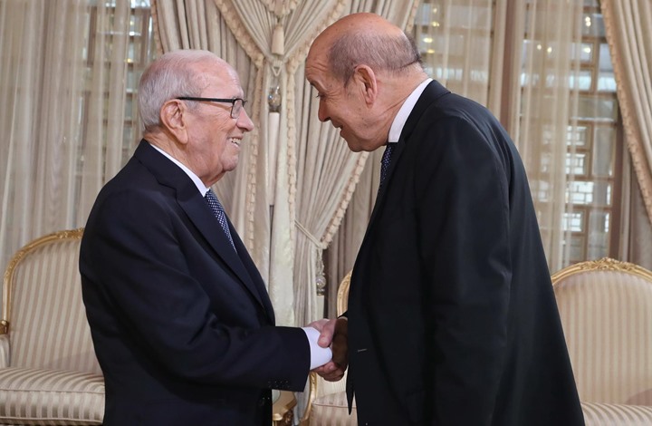 مباحثات تونسية فرنسية عن الانتقال الديمقراطي وليبيا