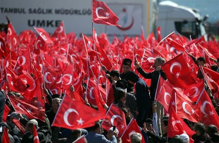 تجمع جماهيري بإسطنبول بحضور أردوغان قبيل الانتخابات (شاهد)