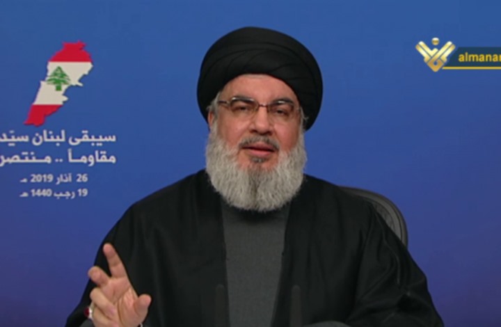 نصر الله يعلق على قرار ترامب حول الجولان ويخاطب العرب (شاهد)