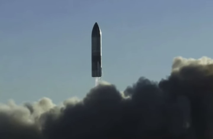 فشل التجربة الثالثة لـسبيس إكس وانفجار الصاروخ فيديو