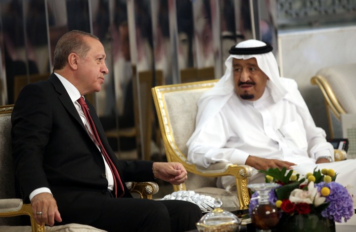اردوغان والملك سلمان يتبادلان التهاني بعيد